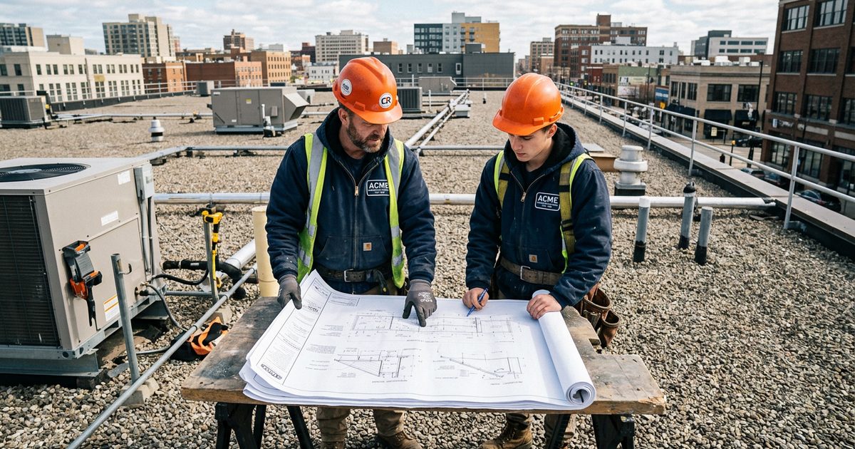 Commercial roofing business planning and marketing materials — Difference Between First And Second Page Google Rankings (with Examples!)