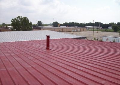 Metal roof with Conklin primer in WI