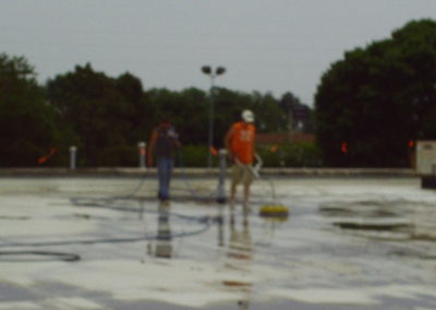 TPO being power washed in IL