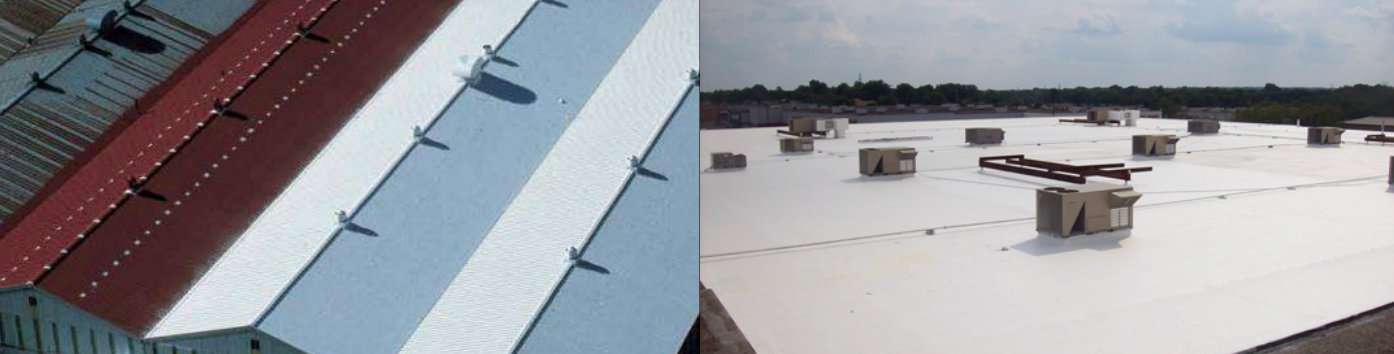 metal roof restoration, flat roof restoration